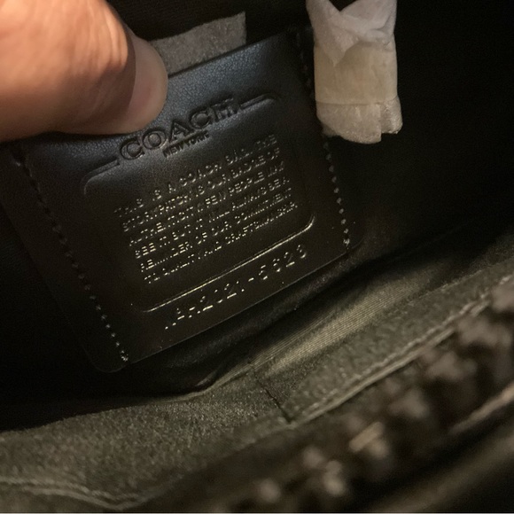 NWT Rare Coach Rider Belt Bag In Signature Canvas 5623 - Picture 15 of 16